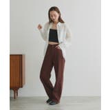 ツイルストレートパンツ | ad thie | 詳細画像17 