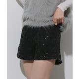 スパンコールフラワーショートパンツ | ad thie | 詳細画像13