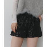 スパンコールフラワーショートパンツ | ad thie | 詳細画像15