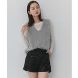 スパンコールフラワーショートパンツ | ad thie | 詳細画像16