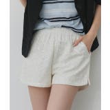 スパンコールフラワーショートパンツ | ad thie | 詳細画像23