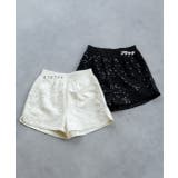 スパンコールフラワーショートパンツ | ad thie | 詳細画像28