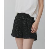 スパンコールフラワーショートパンツ | ad thie | 詳細画像4