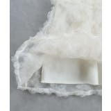 フラワーモチーフ チュールキャミソール | ad thie | 詳細画像37 