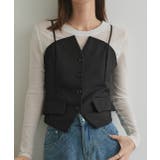 フロントボタンデザインキャミソールビスチェ | ad thie | 詳細画像13 