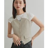 フロントボタンデザインキャミソールビスチェ | ad thie | 詳細画像20 