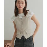 フロントボタンデザインキャミソールビスチェ | ad thie | 詳細画像22 