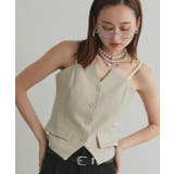 フロントボタンデザインキャミソールビスチェ | ad thie | 詳細画像27 