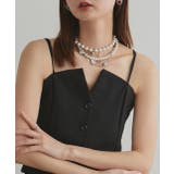 フロントボタンデザインキャミソールビスチェ | ad thie | 詳細画像6 