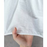 リボンデザインノースリーブペプラムブラウス | ad thie | 詳細画像30 