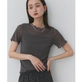 ハーフスリーブメローシアートップス | ad thie | 詳細画像34 