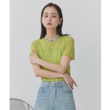 ハーフスリーブメローシアートップス | ad thie | 詳細画像37 