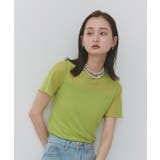 ハーフスリーブメローシアートップス | ad thie | 詳細画像39 