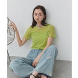 ハーフスリーブメローシアートップス | ad thie | 詳細画像41 