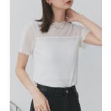 ハーフスリーブメローシアートップス | ad thie | 詳細画像5 