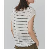 フェイクカーディガン付き ノースリーブニット | ad thie | 詳細画像14 