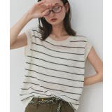 フェイクカーディガン付き ノースリーブニット | ad thie | 詳細画像16 