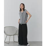 フェイクカーディガン付き ノースリーブニット | ad thie | 詳細画像18 