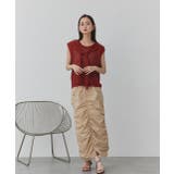 フェイクカーディガン付き ノースリーブニット | ad thie | 詳細画像37 