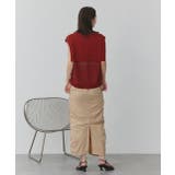 フェイクカーディガン付き ノースリーブニット | ad thie | 詳細画像38 