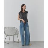 フェイクカーディガン付き ノースリーブニット | ad thie | 詳細画像47 