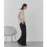 フェイクカーディガン付き ノースリーブニット | ad thie | 詳細画像5 