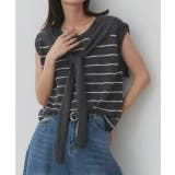 フェイクカーディガン付き ノースリーブニット | ad thie | 詳細画像54 