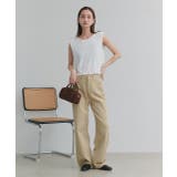 ショート丈リボンノースリーブニット | ad thie | 詳細画像2 