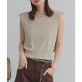 ショート丈リボンノースリーブニット | ad thie | 詳細画像30 