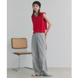 ショート丈リボンノースリーブニット | ad thie | 詳細画像34 