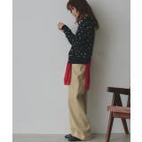 ポルカドットニットカーディガン | ad thie | 詳細画像25 