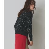 ポルカドットニットカーディガン | ad thie | 詳細画像30 