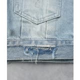 タックデザインデニムショート丈ベスト | ad thie | 詳細画像30 