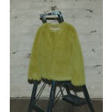 【2025AW新作】ノーカラーフェイクファーコート | ad thie | 詳細画像10 