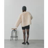 【2025AW新作】ノーカラーフェイクファーコート | ad thie | 詳細画像23 