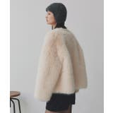 【2025AW新作】ノーカラーフェイクファーコート | ad thie | 詳細画像28 