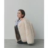 【2025AW新作】ノーカラーフェイクファーコート | ad thie | 詳細画像34 