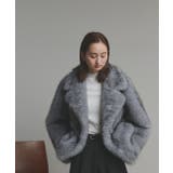 【2025AW新作】テーラードカラーフェイクファーコート | ad thie | 詳細画像11