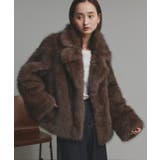 【2025AW新作】テーラードカラーフェイクファーコート | ad thie | 詳細画像33