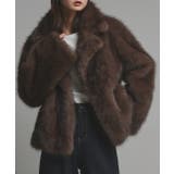 【2025AW新作】テーラードカラーフェイクファーコート | ad thie | 詳細画像34