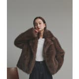 【2025AW新作】テーラードカラーフェイクファーコート | ad thie | 詳細画像38