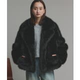 【2025AW新作】テーラードカラーフェイクファーコート | ad thie | 詳細画像4