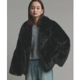 【2025AW新作】テーラードカラーフェイクファーコート | ad thie | 詳細画像6