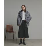 【2025AW新作】テーラードカラーフェイクファーコート | ad thie | 詳細画像9