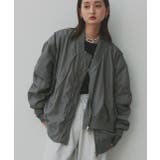 ギャザーデザインアシンメトリーMA-1 | ad thie | 詳細画像17 