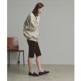 ギャザーデザインアシンメトリーMA-1 | ad thie | 詳細画像30 