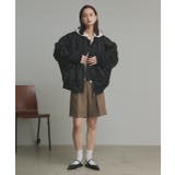 ギャザーデザインアシンメトリーMA-1 | ad thie | 詳細画像34 