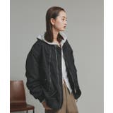 ギャザーデザインアシンメトリーMA-1 | ad thie | 詳細画像39 