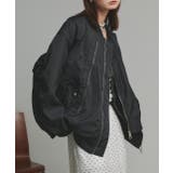 ギャザーデザインアシンメトリーMA-1 | ad thie | 詳細画像43 