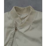 ギャザーデザインアシンメトリーMA-1 | ad thie | 詳細画像56 